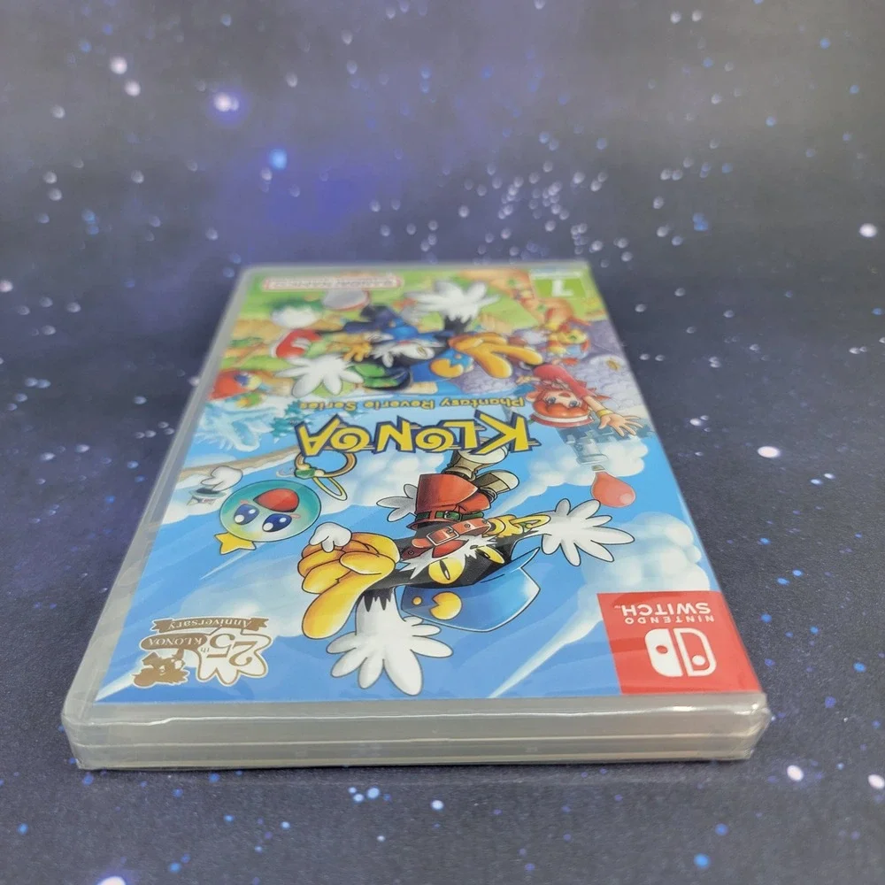 Klonoa Phantasy Reverie Series Nintendo Switch New Sealed 25th Anniversary PEGI